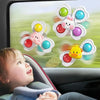 Suction Cup Spinning Bath Toys for Babies (Set of 3)