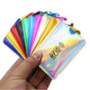 RFID Blocking Card Sleeves (5-Pack) - Anti-Scan & Scratch Protection