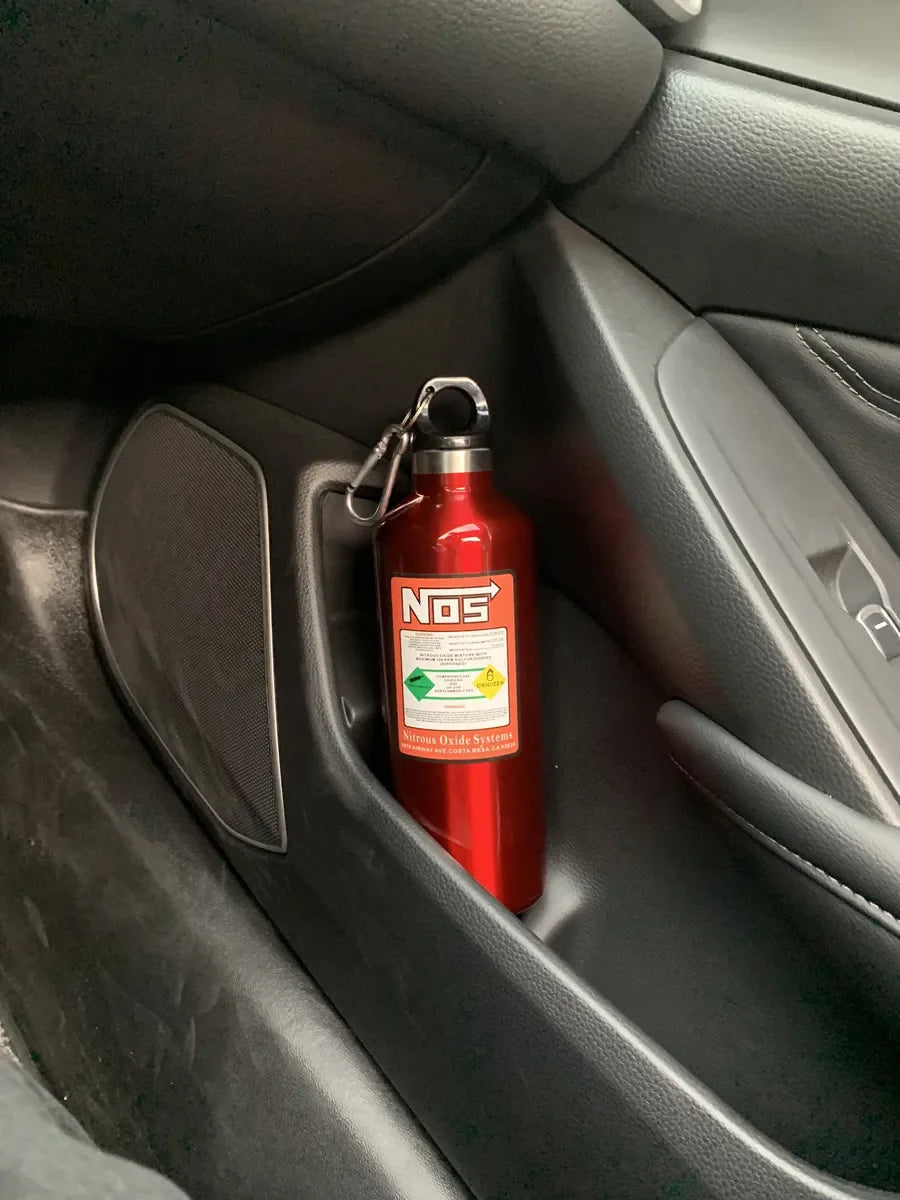 Stainless Steel 500ml Vacuum Insulated Bottle with NOS-Style Design