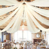 Sheer Chiffon Ceiling Drapes for Weddings & Events