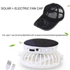 Solar-Powered Cooling Fan Baseball Cap