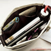 Drawstring Canvas Travel Organizer with Multiple Pockets