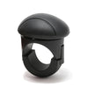 Black silicone steering wheel knob designed for one-hand control.