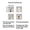 Self-Adhesive PVC Plant Wall Stickers – Waterproof & Oil-Resistant Decor for Cabinets, Tiles & More