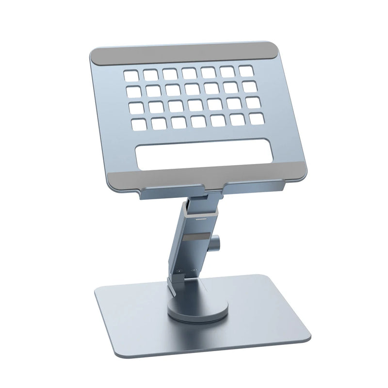 Adjustable Aluminum Tablet Stand with 360° Rotation