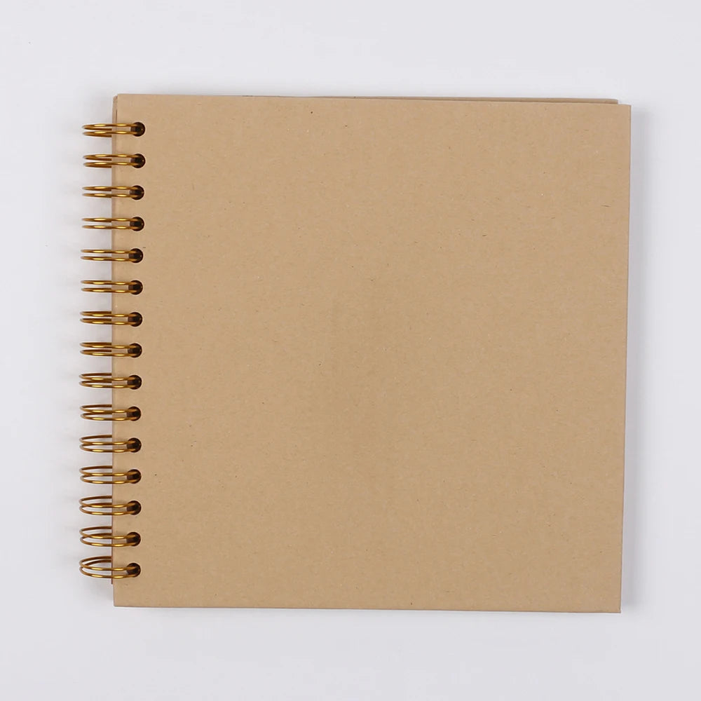 Hardcover Scrapbook with Photo Display Window – 40 Blank Pages