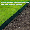 Borde de Jardín Flexible de Plástico para Césped y Macizos