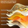 Cross-section view of a folded foot soaking tub showing layers including security printing, insulation cotton, and PVC board.