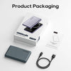 10,000mAh Magnetic Wireless Power Bank with USB-C Fast Charging