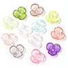 Floral Resin Bead Caps for Jewelry Making
