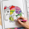 Adult Coloring Book: Animal & Plant Designs for Stress Relief