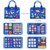 Montessori Busy Board – Dinosaur-Themed Sensory Learning Toy for Toddlers