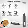 Rechargeable Milk Frother with 3 Speed Settings