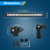 Single Row LED Light Bar for Off-Road Vehicles