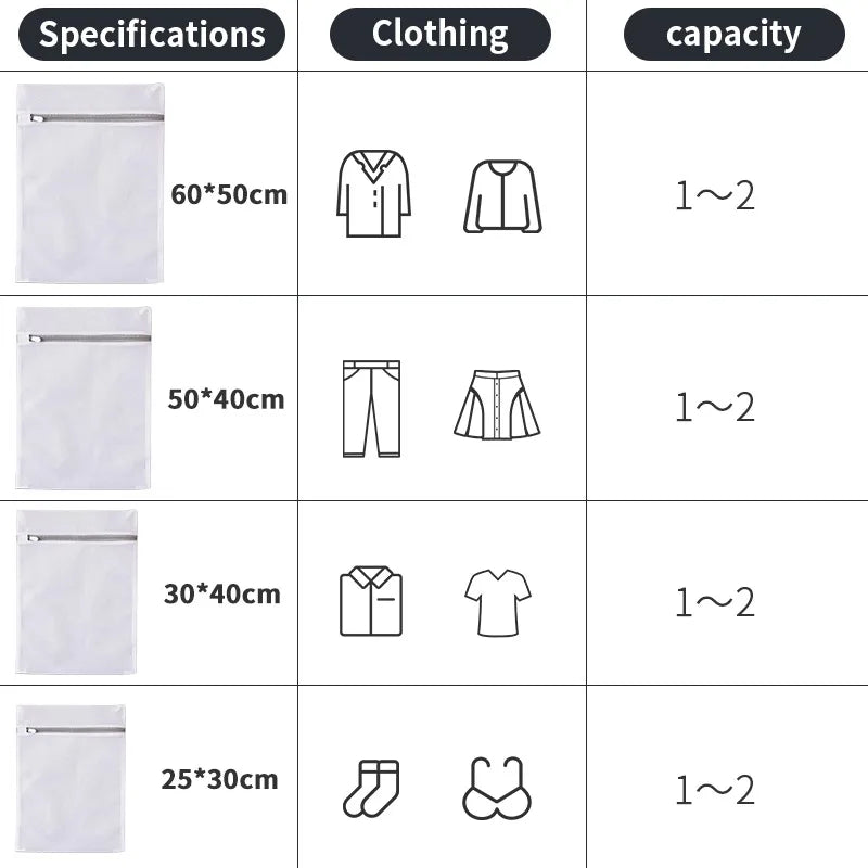 Honeycomb Mesh Laundry Bags for Delicates