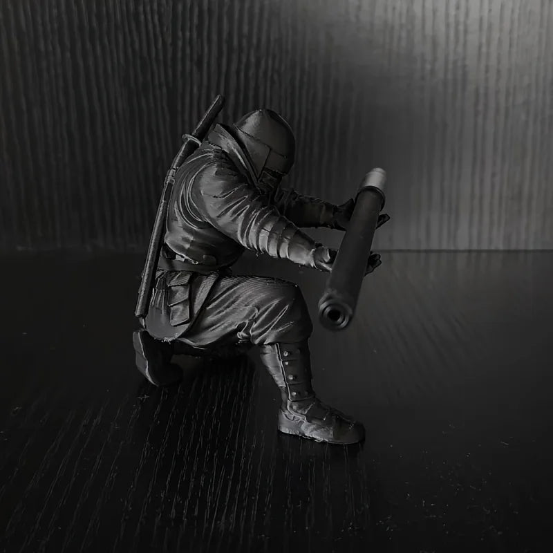 Ninja-Shaped Pen Holder