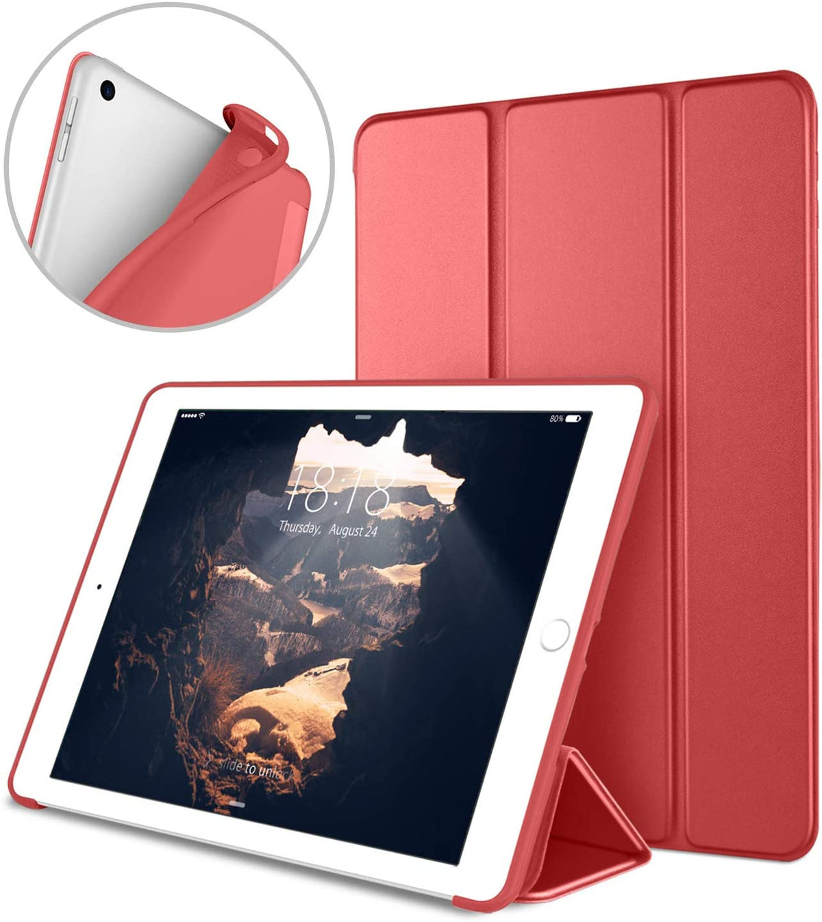 Premium Silicone Folio Case for iPad