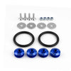 Aluminum Quick Release Fastener Kit for Car Bumpers & Hatch Lids