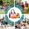 Insulated Cooler Lunch Bag with Adjustable Shoulder Strap