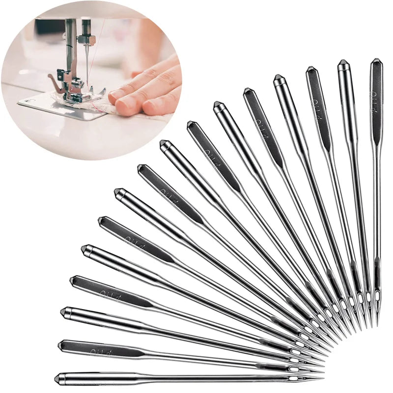 Universal Sewing Machine Needles - Multi-Pack Assorted Sizes for Home Machines