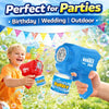Automatic Bubble Gun for Kids – No Batteries Needed
