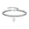 Personalisierte Initial-Kettenarmband