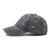 Casquette de baseball en coton lavé vintage