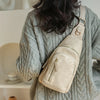 Elegant PU Leather Crossbody Sling Bag for Women