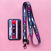Retro Camera Card Holder with Lanyard