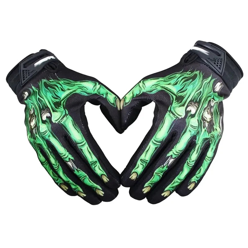Anti-Slip Full Finger Cycling Gloves for Road and Mountain Biking