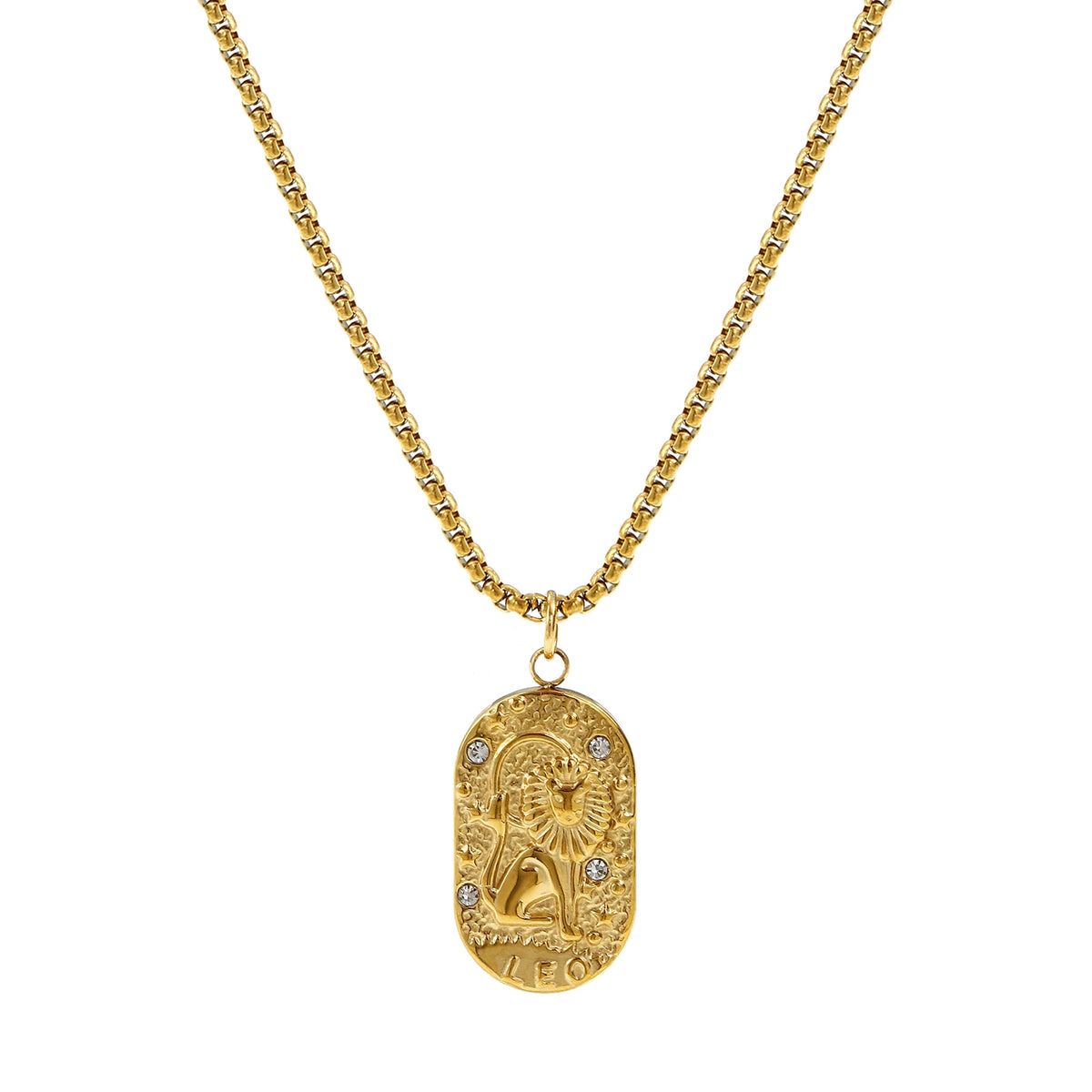 18K Gold Plated Constellation Pendant Necklace