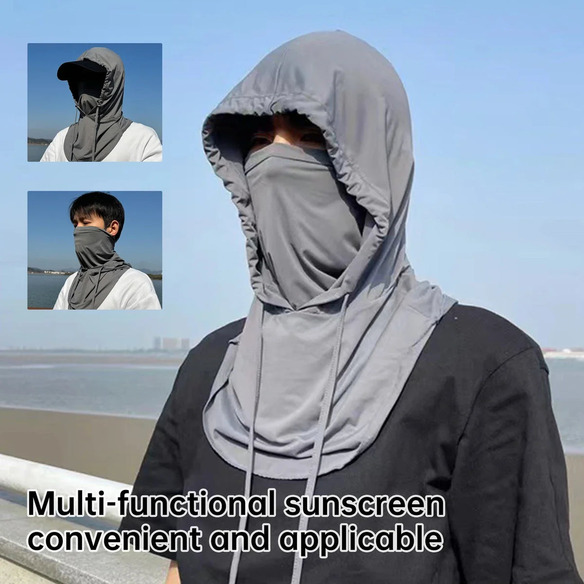 UPF 50+ Cooling Balaclava Sun Face Mask