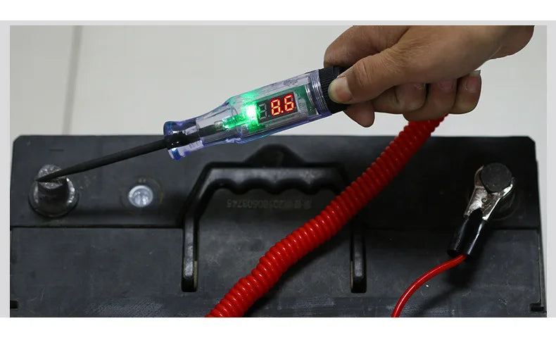 Digital LED Circuit Tester for Automotive Electrical Diagnostics