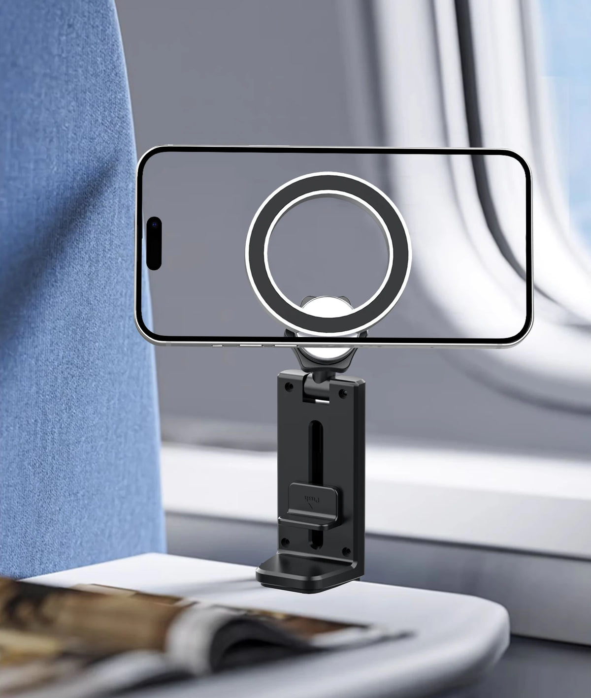 Magnetic Phone Holder for Travel and Desktop