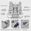Ultralight 5L Hydration Running Backpack with Adjustable Fit