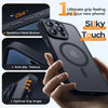 Magnetic Matte Shockproof Case for iPhone with MagSafe Compatibility
