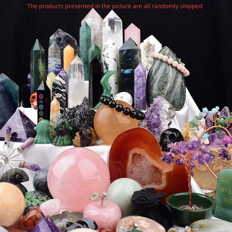 Natural Crystal Tower Collection
