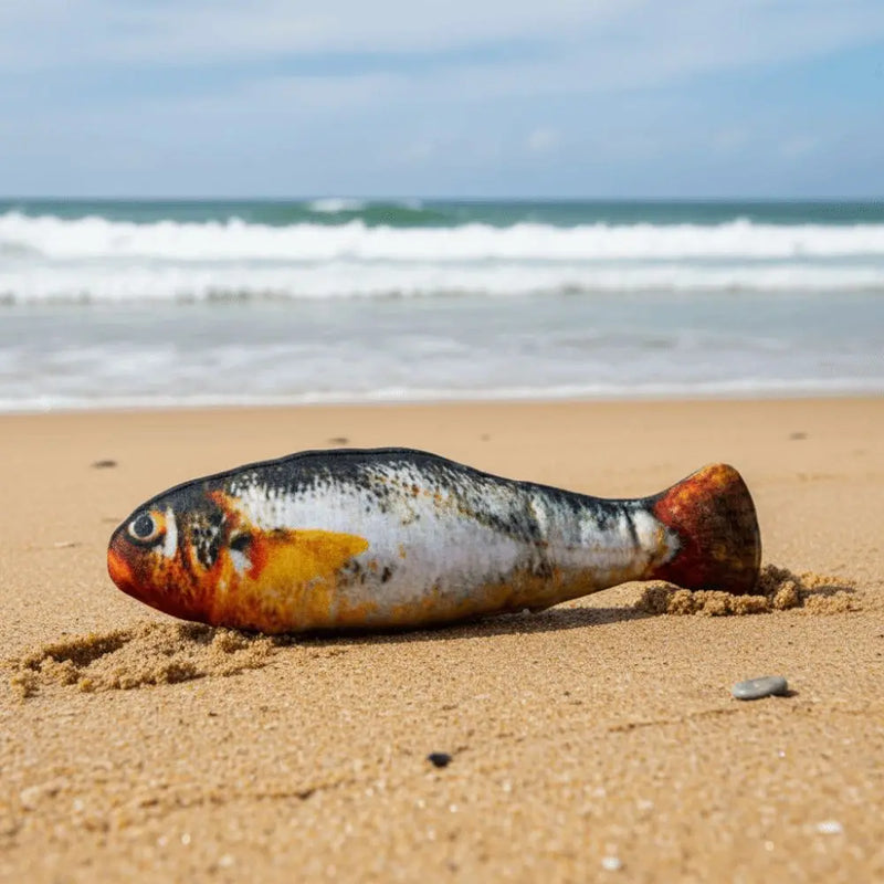 Motion-Sensor Interactive Fish Cat Toy