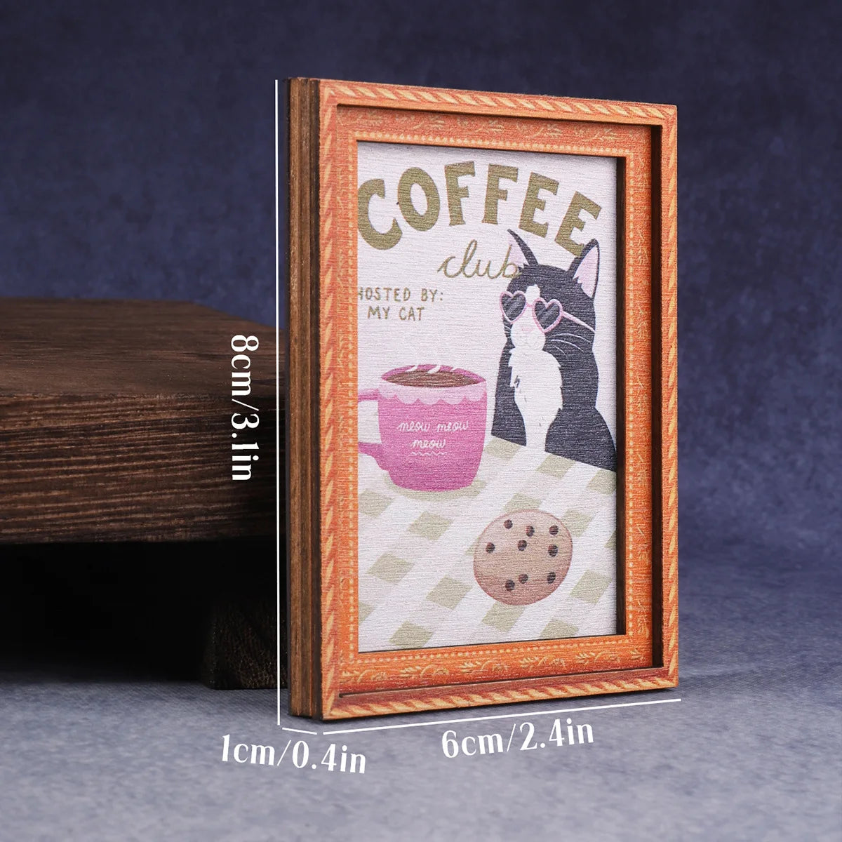 Black Cat Ramen Fridge Magnet