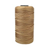 Spool of natural beige ice cotton silk thread for knitting and crochet