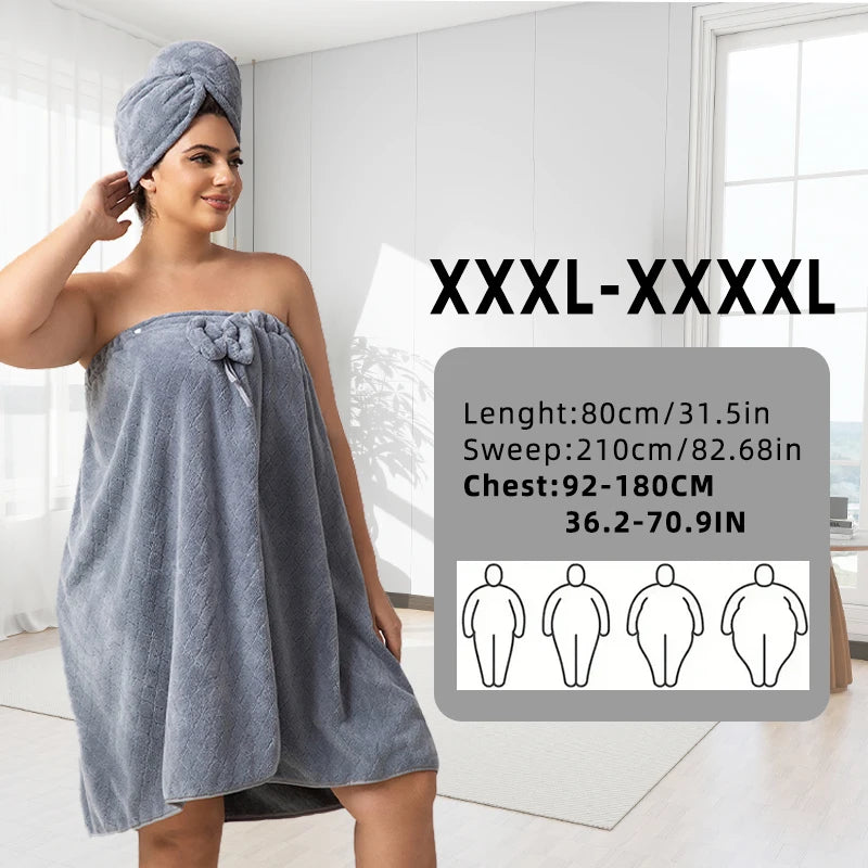Adjustable Bath Skirt and Shower Cap Set