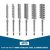 Kit de brosses métalliques en acier inoxydable de précision