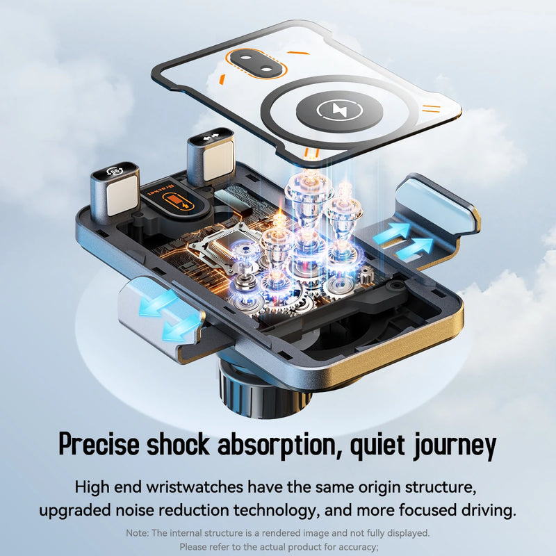 Smart Auto-Clamp Wireless Car Phone Holder