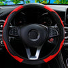 PU Carbon Fiber Steering Wheel Cover