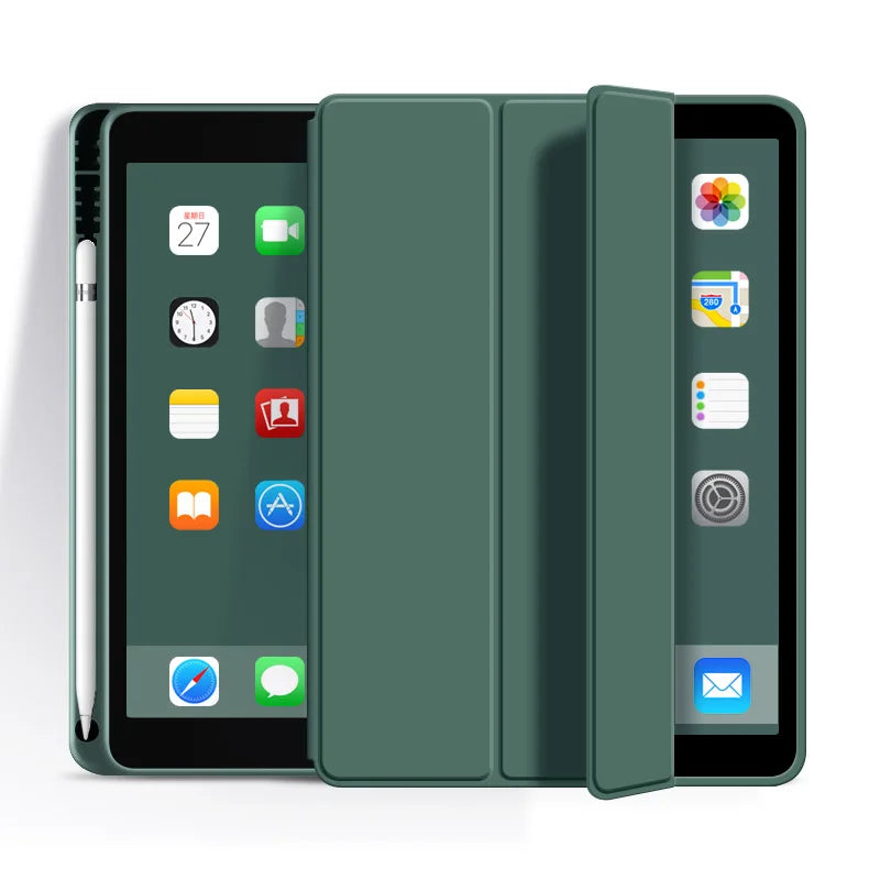 Slim Trifold Case for iPad 10th & 11th Generation with Pencil Holder