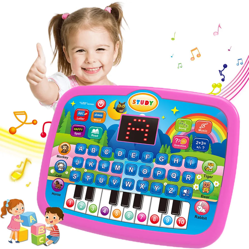 Kids' Learning Tablet & Electronic Keyboard