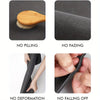 A set of non-slip diatom mud pet feeding mats shown with features like no pilling, no fading, no deformation, and no falling 