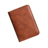 Slim RFID-Blocking Leather Front Pocket Wallet