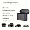 Compact Car Trash Can with Lid