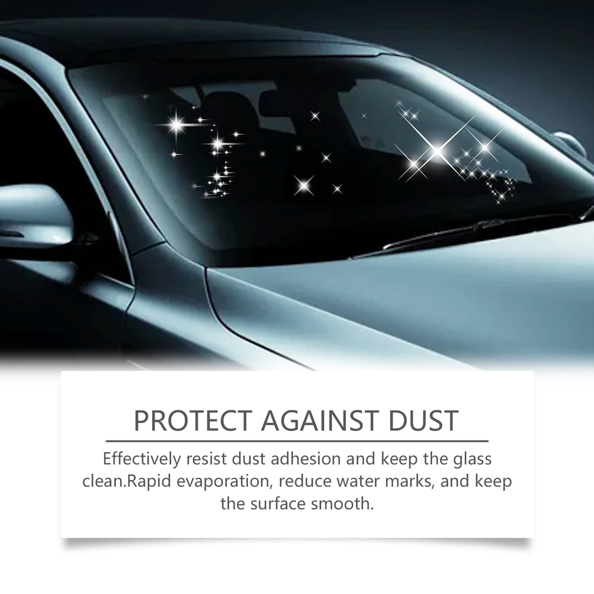 Car Windshield Oil Film Remover & Glass Cleaning Brush